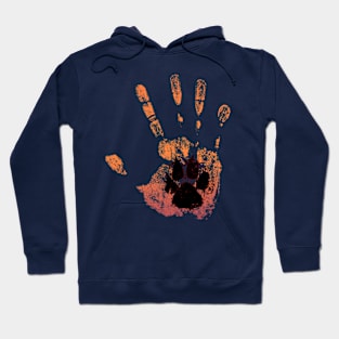 Hand n' Dawg Print Hoodie